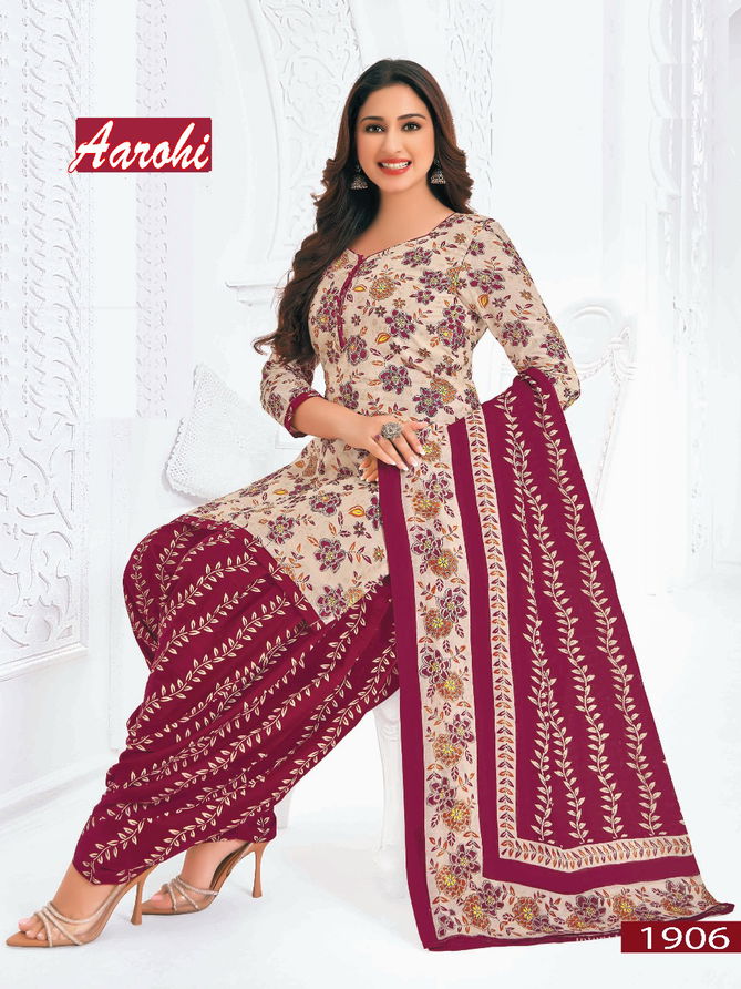 Aarohi Vol 19 By Vandana C Printed Cotton Dress Material Wholesale Shop In Surat
